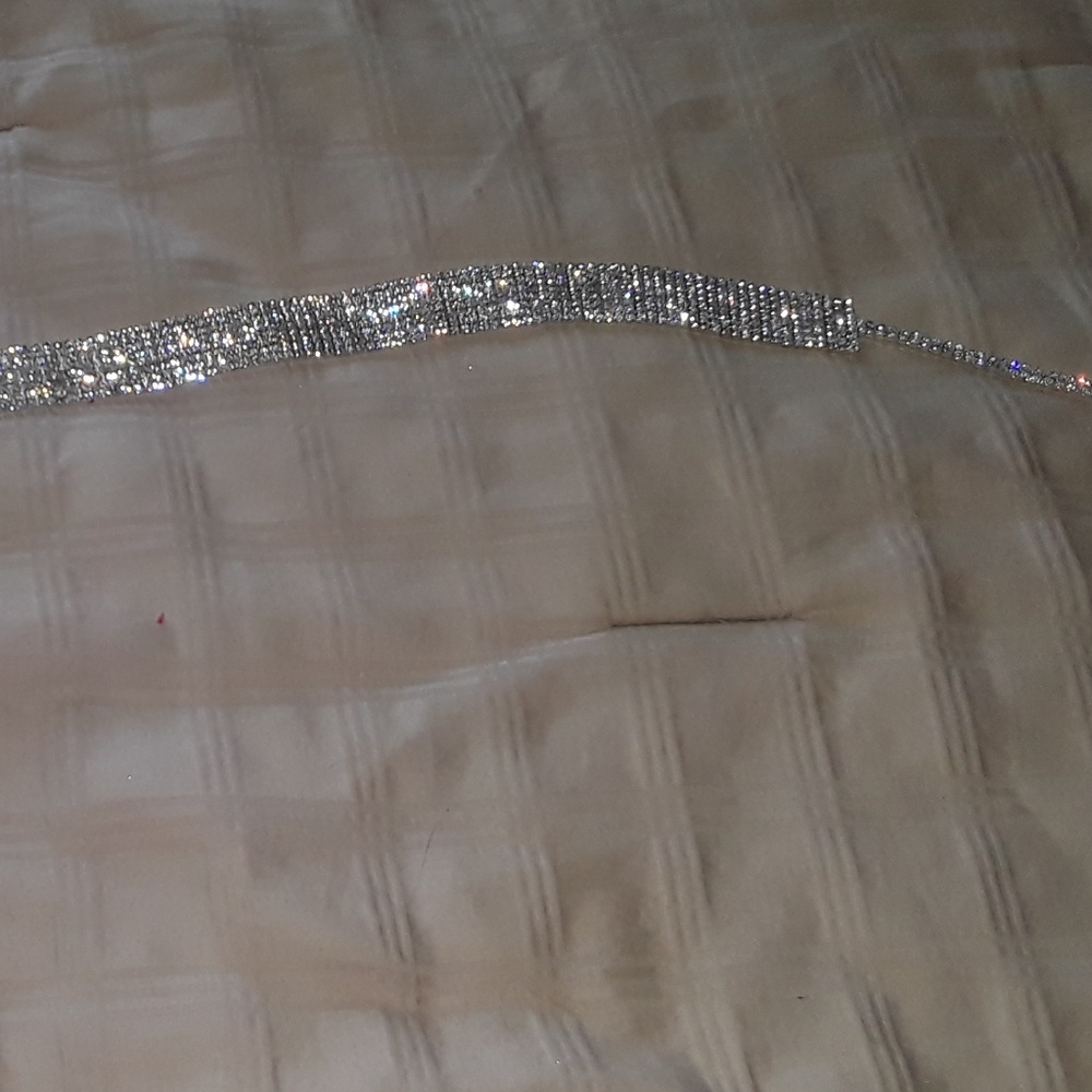 Rhinestone belt
